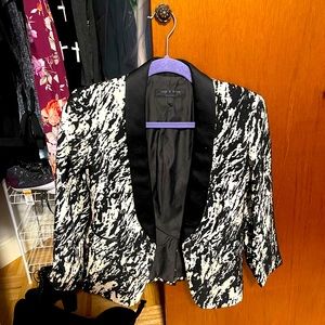 Abstract Suit Jacket